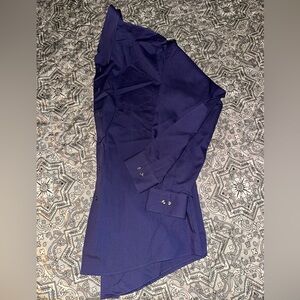 Van Heusen Men's Dress Shirt - Dark Blue